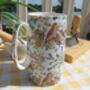 Medium China Jug In Birds On Blue Design, thumbnail 5 of 8