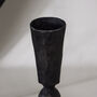 Fluted Black Iron Candlestick, thumbnail 3 of 4