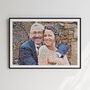 Personalised Wedding Anniversary Mosaic Portrait, thumbnail 5 of 12