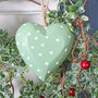 Wooden Green Heart Christmas Tree Decoration, thumbnail 3 of 3