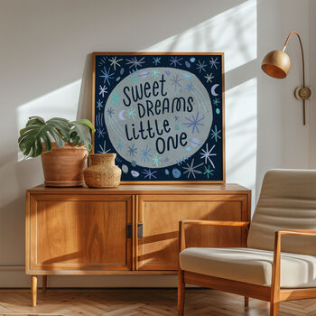 Sweet Dreams Print, Kids Room Print, 6 of 10
