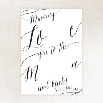 Mummy, Love You To The Moon And Back, 3 of 9