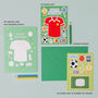 Football Birthday Card With Stickers, thumbnail 2 of 7