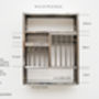 Middle Stainless Steel Plate Rack, thumbnail 6 of 6