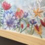 Summer Garden Embroidery Hanging Panel, thumbnail 11 of 12