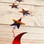 Crescent Moon And Star Rainbow Hanging Sun Catcher, thumbnail 7 of 8