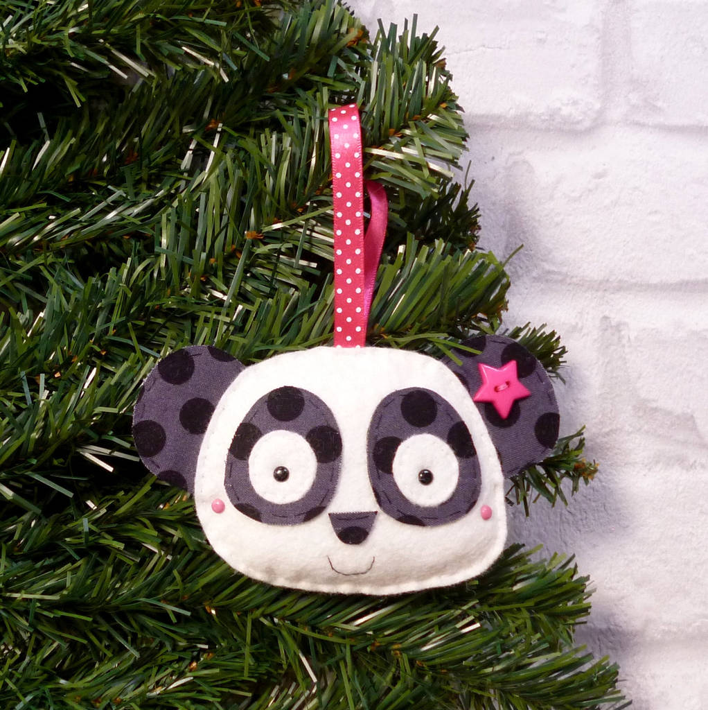 Panda Christmas Decoration 