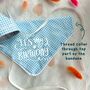 Gingham Birthday Dog Bandana, thumbnail 6 of 8