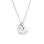 Gold Plated Or Sterling Silver Heart + Initial Necklace, thumbnail 4 of 5