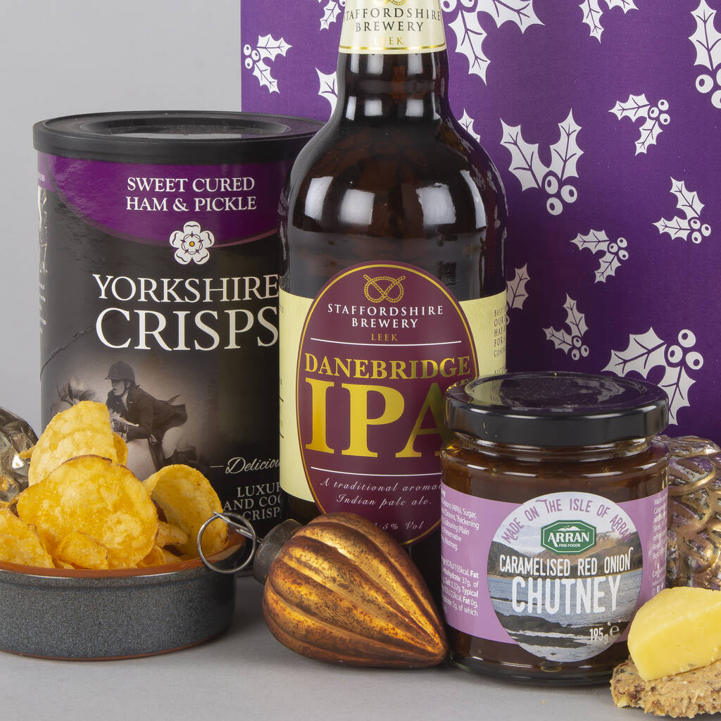 savoury selection christmas gift hamper by virginia hayward