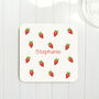 Personalised Strawberries Coaster, thumbnail 1 of 2