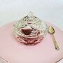 Antique Crystal Cut Glass Lidded Jam Pot / Bonbonniere ~ Seven, thumbnail 7 of 12