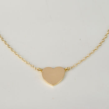 Gold Heart Necklace, 2 of 4