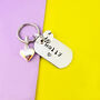 Personalised Baby Name Keyring Keepsake, thumbnail 3 of 5