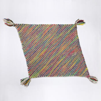 Ellie Rainbow Blanket Easy Knitting Kit, 4 of 9