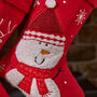 Personalised Novelty Snowman Christmas Stocking, thumbnail 3 of 5