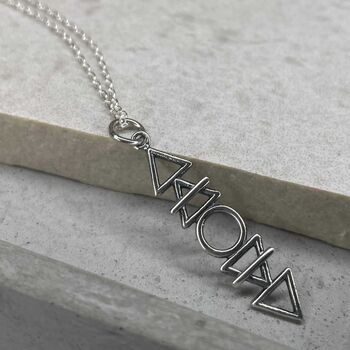 Sterling Silver All The Elements Necklace, 3 of 6