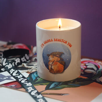 Halloween Guinea Pig 'Be Witch' Candle, 2 of 3