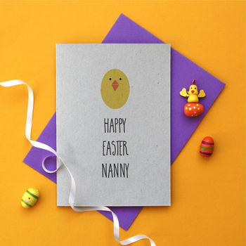 Personalised Easter Chick Card, 2 of 2