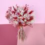 Colourful Pastel Dried Flower Bouquet, thumbnail 2 of 5