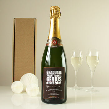 Personalised Graduation Champagne, 6 of 9