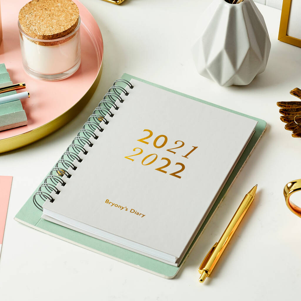 Personalised Reset 2021/22 Mid Year Diary, 1 of 8