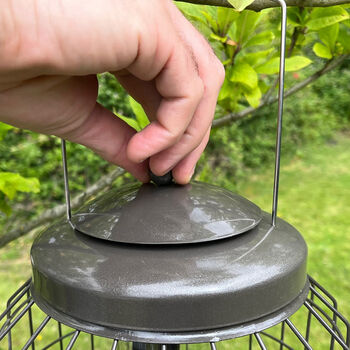 Squirrel Proof Hanging Seed And Fatball Feeders, 6 of 8