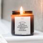 Funny New Home Gift Candle, Moving House Gift, thumbnail 1 of 11