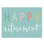 Mini Retirement Greetings Card, thumbnail 3 of 5