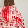 Thick Fluffy Red And White Christmas Hoodie Blankets, thumbnail 5 of 5