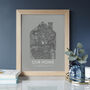 Personalised Our Home UK Map Print, thumbnail 3 of 12