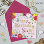 Superstar Sister In Law Birthday Card, thumbnail 1 of 3