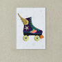 Roller Skate Iron On Patch, thumbnail 2 of 4