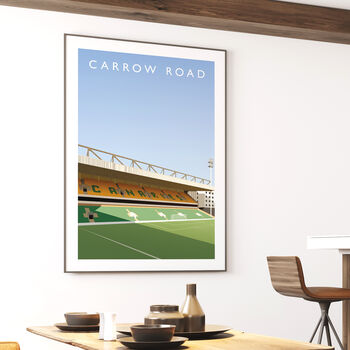 Norwich City Carrow Road Poster, 4 of 8