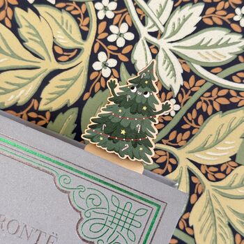 Christmas Tree Wooden Bookmark, 2 of 4