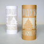 Personalised First Christmas Lantern Decoration 2021, thumbnail 3 of 4