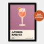 Aperol Spritz Print, thumbnail 6 of 7