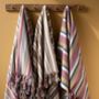 Colourful Stripe Hammam Towel, thumbnail 1 of 4