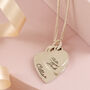 Heart Tags Personalised Name Necklace, thumbnail 4 of 10