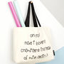 'Oh No! Champagne Instead Of Milk Again?!' Tote Bag, thumbnail 1 of 3