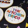 The Kitchen Disco Cross Stitch Craft Kit, thumbnail 2 of 4