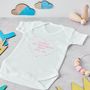 Personalised First Mother's Day Baby Grow, thumbnail 1 of 8