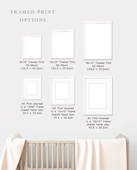 Children's Woodland Baby Animal Nursery Wall Art Print, 10 of 12