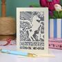 Personalised Papercut Unicorn Birthday Card, thumbnail 6 of 6