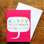Mini Happy Anniversary Card, thumbnail 1 of 5