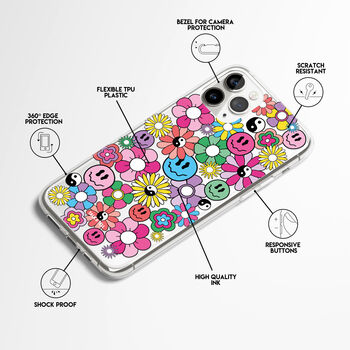 Flower Power Phone Case For iPhone, 2 of 9
