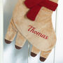 Personalised Red Nosed Reindeer Stocking, thumbnail 2 of 2