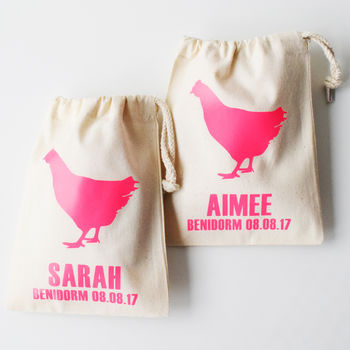 Personalised Hen Party Bags, Big Hen, 2 of 4