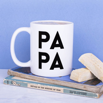 'Papa' Ceramic Mug, 3 of 8