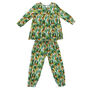 Grisl Cotton Pyjama Set Lazy Leopard / Jungle Print, thumbnail 6 of 7